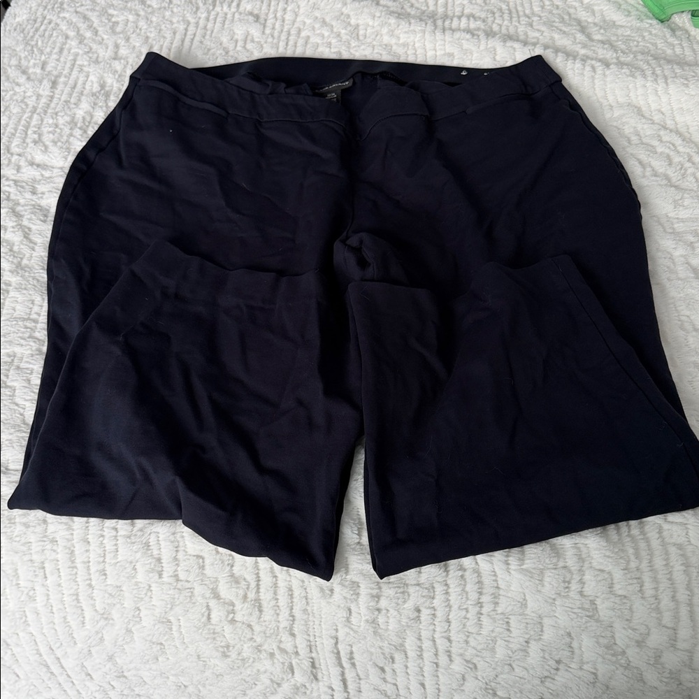 Lane Bryant 22/24 Ponte knit pull on dress pants